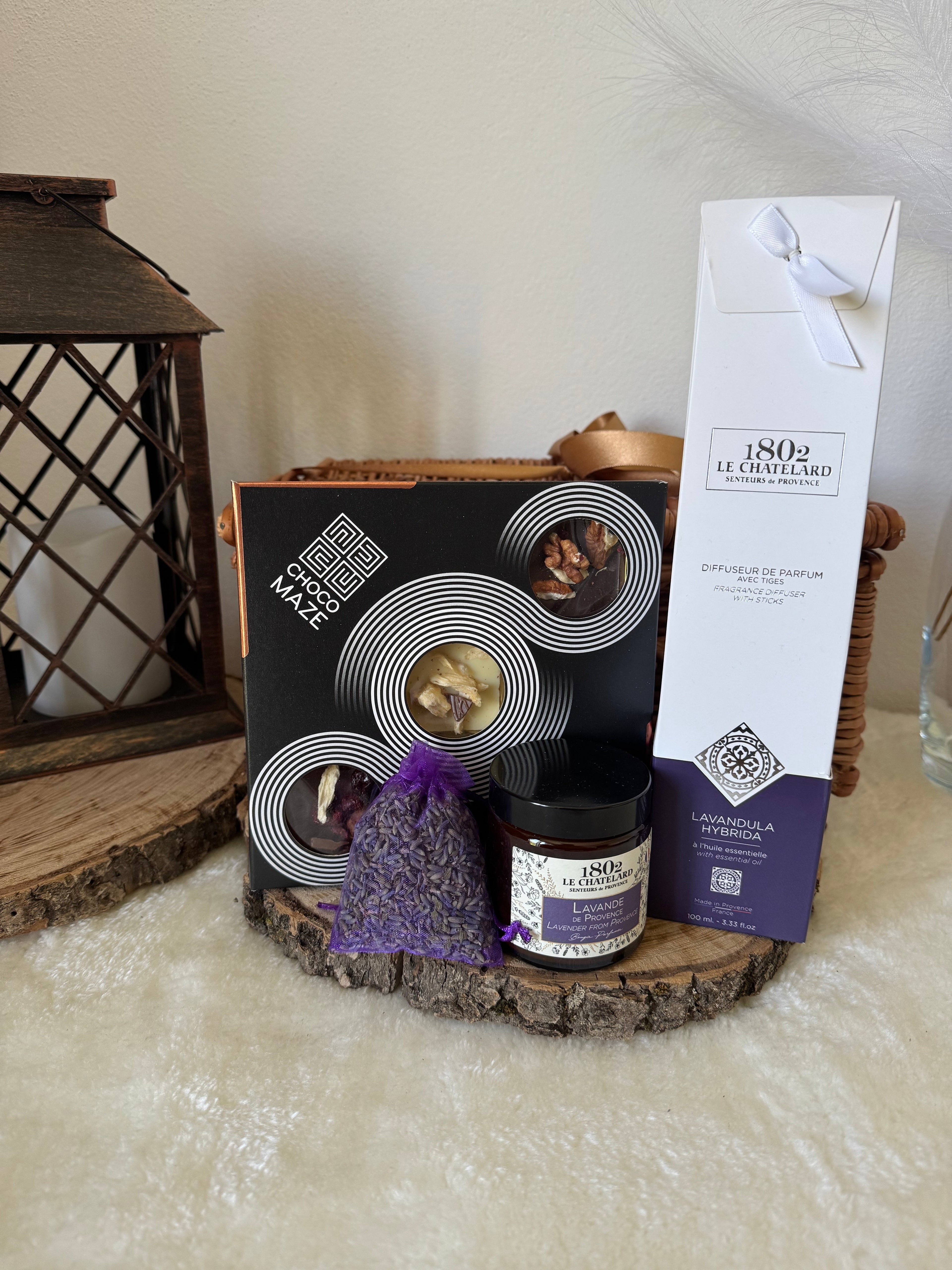 Geschenkkorb S – Lavendel